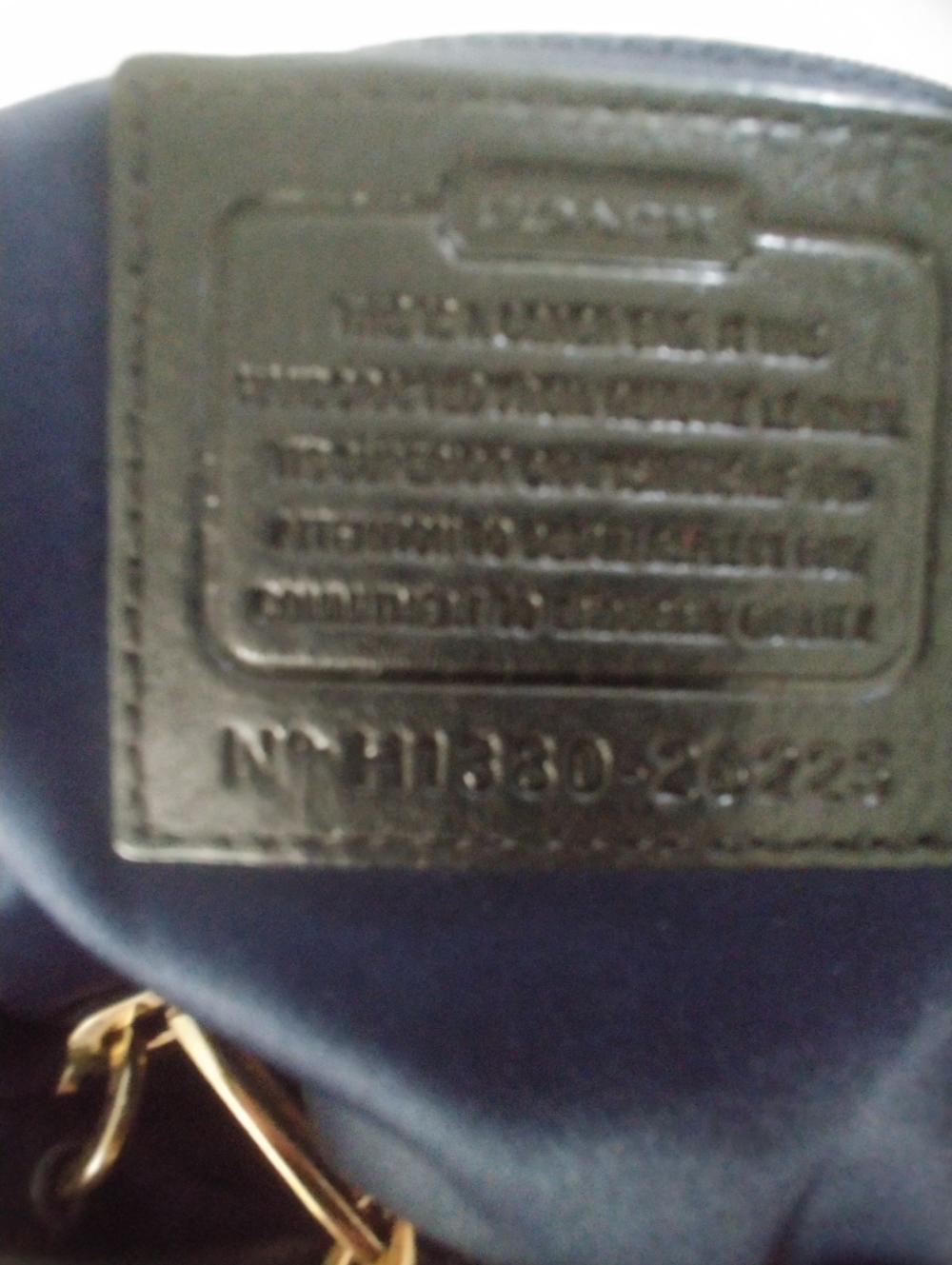 Coach Black Leather Madison Shoulder Tote with Gold Hardware - Picture 7 of 14